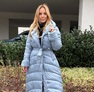Glint kabát babakék – Innova Fashion